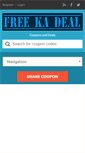Mobile Screenshot of freekadeal.com